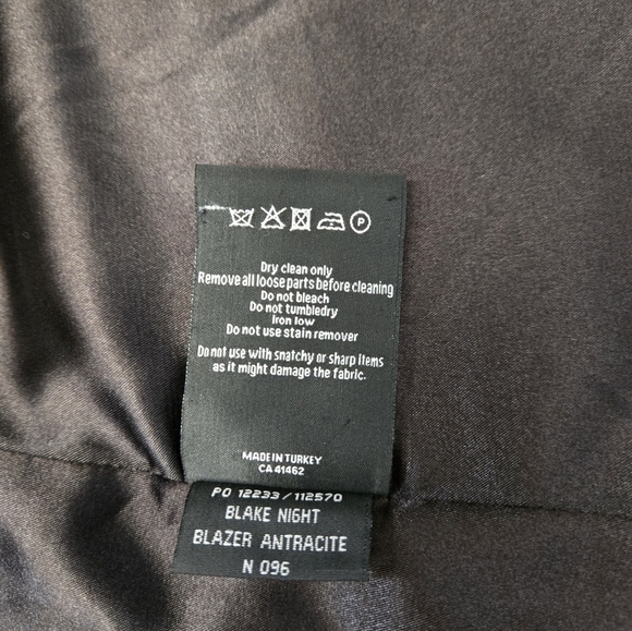 MOS MOSH Gray Classic Blazer. Size 42/ Large - Picture 12 of 16